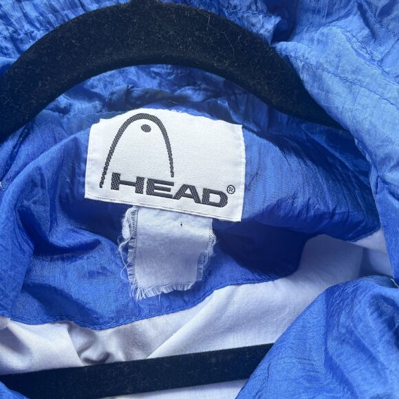Vintage 1990s Head Sports Wear Windbreaker - Zip Up - Track Jacket - Unisex S/M - Picture 11 of 12